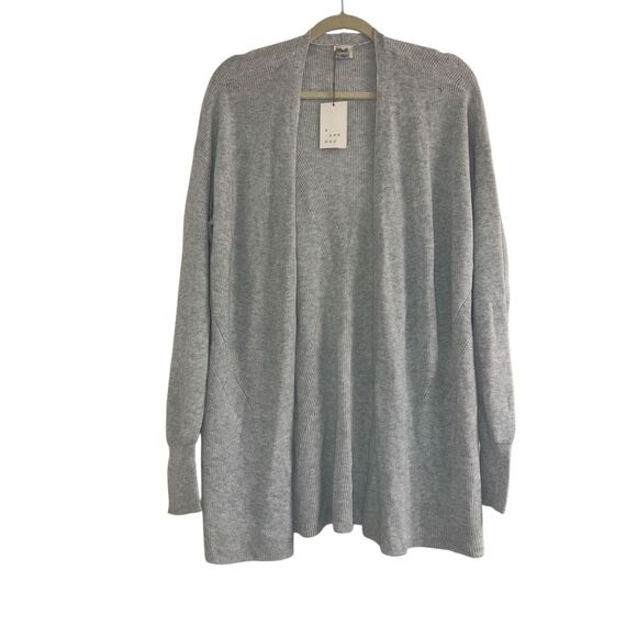 ✨A New Day Women's Long-Sleeved Heather Grey Sz Large Cardigan✨ - Picture 5 of 9